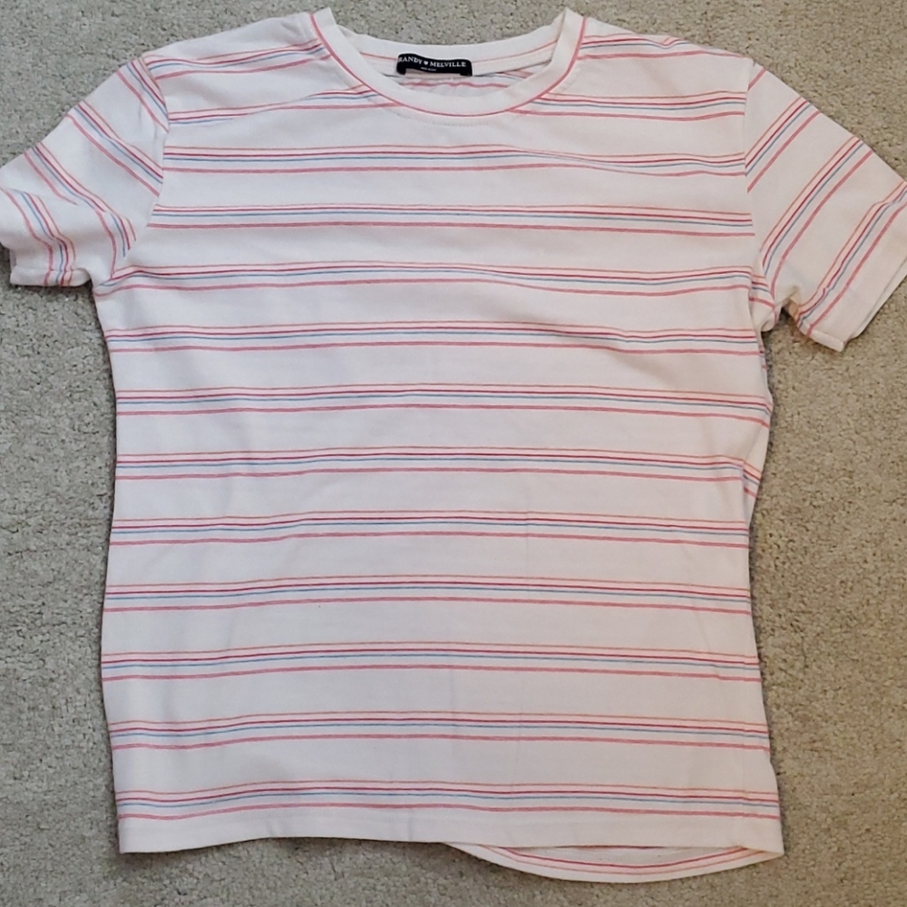Ladies shirt sleeve tee